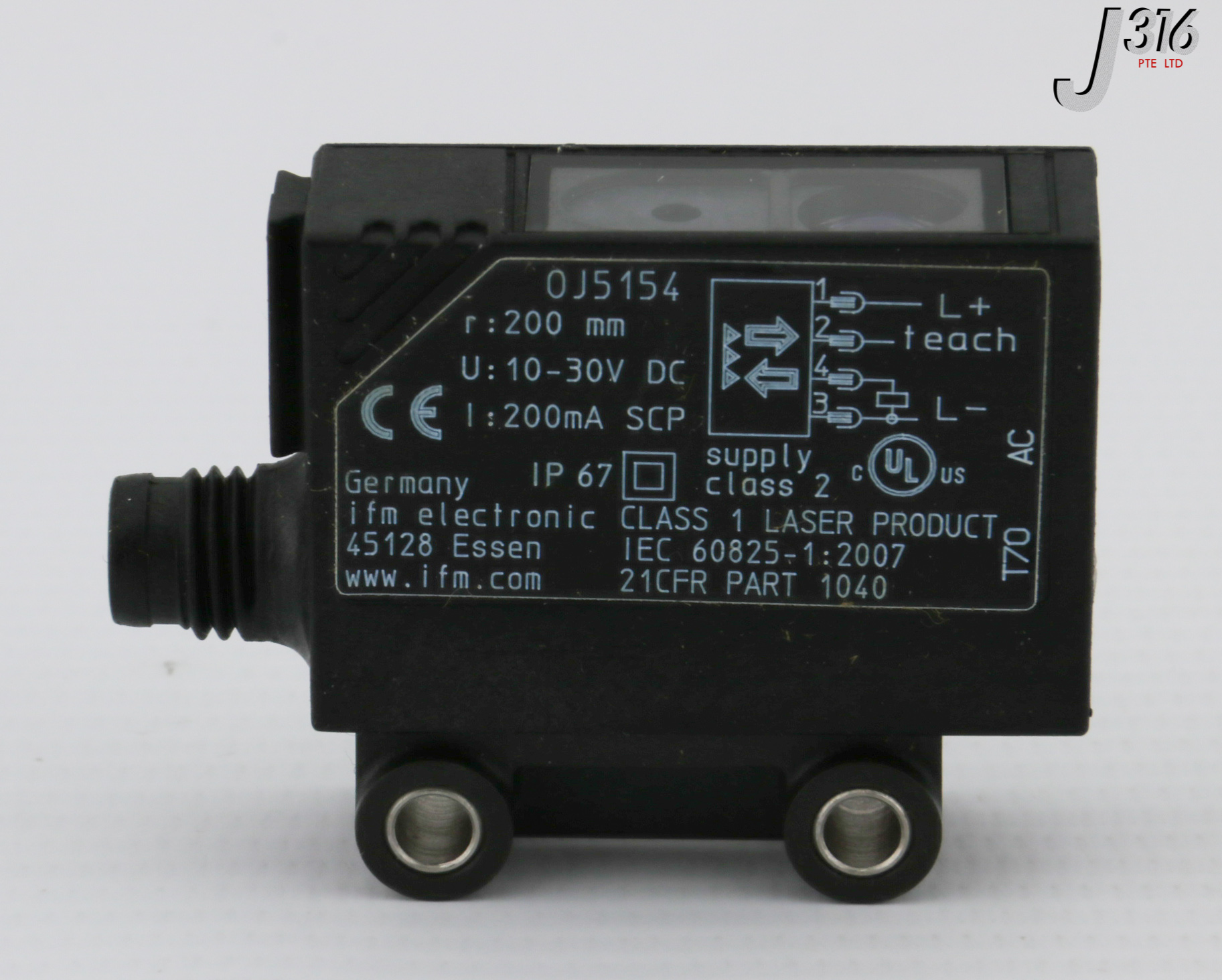 30726 IFM PHOTOELECTRIC SENSOR OJHLFPKG SO AS NEW OJ5154 J316Gallery